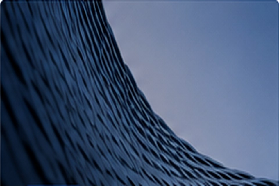 An abstract modern cloud architecture surface